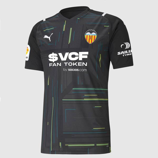 Thailande Maillot Football Valence Gardien 2021-22 Noir